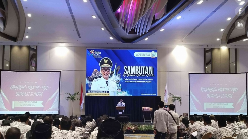 Pesan Pj. Gubernur Sulawesi Selatan Pembukaan Konferensi Provinsi PGRI Sulawesi Selatan